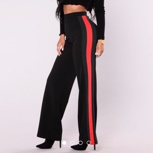Fashion Nova Leo Striped Pants
